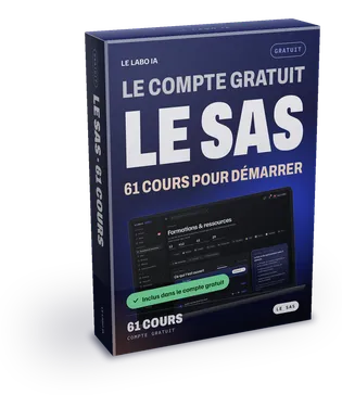 Boîte de l’offre Compte gratuit de LE LABO IA de LE LABO IA